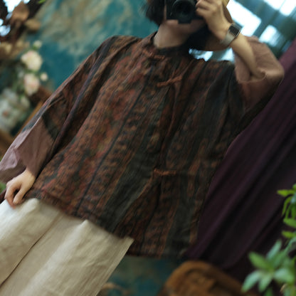 Vintage Earth Ramie Blouse