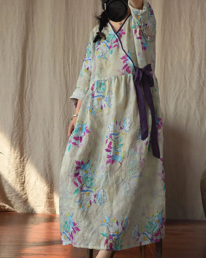Vintage Bloom Rami Dress