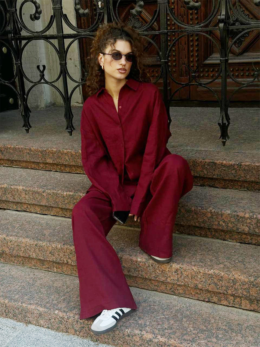 Luna Cotton Relaxed Set