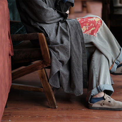 Vintage Grace Cotton Linen Coat