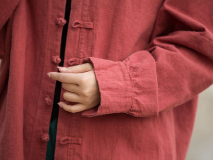 Nature Oversized Linen Jacket