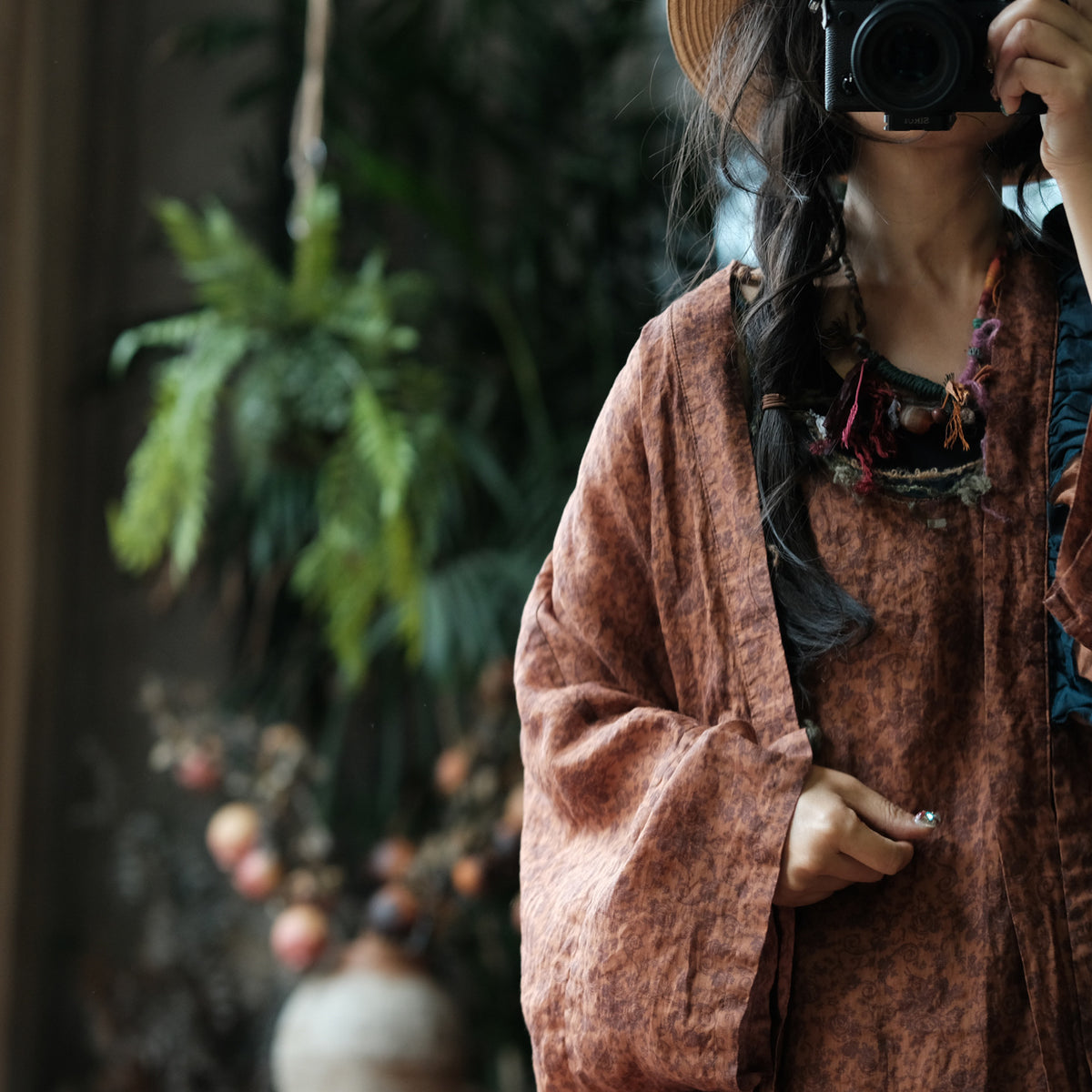 Siena Floral Linen  Kimono