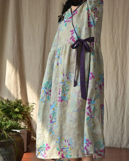 Vintage Bloom Rami Dress