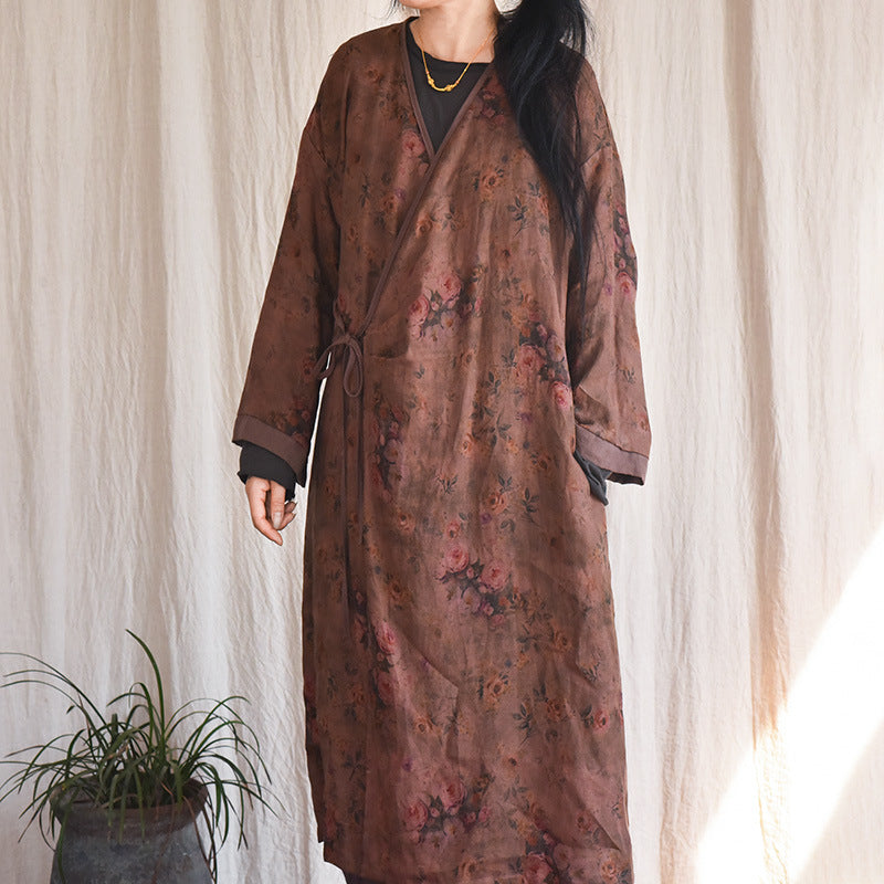 Bohemian Bloom Kimono Dress