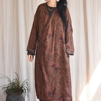 Bohemian Bloom Kimono Dress