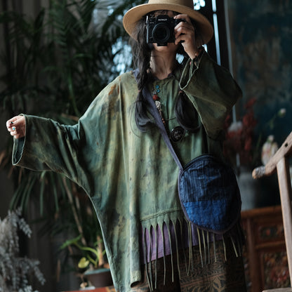 Nomad Drift Tie-Dye Cotton Tunic