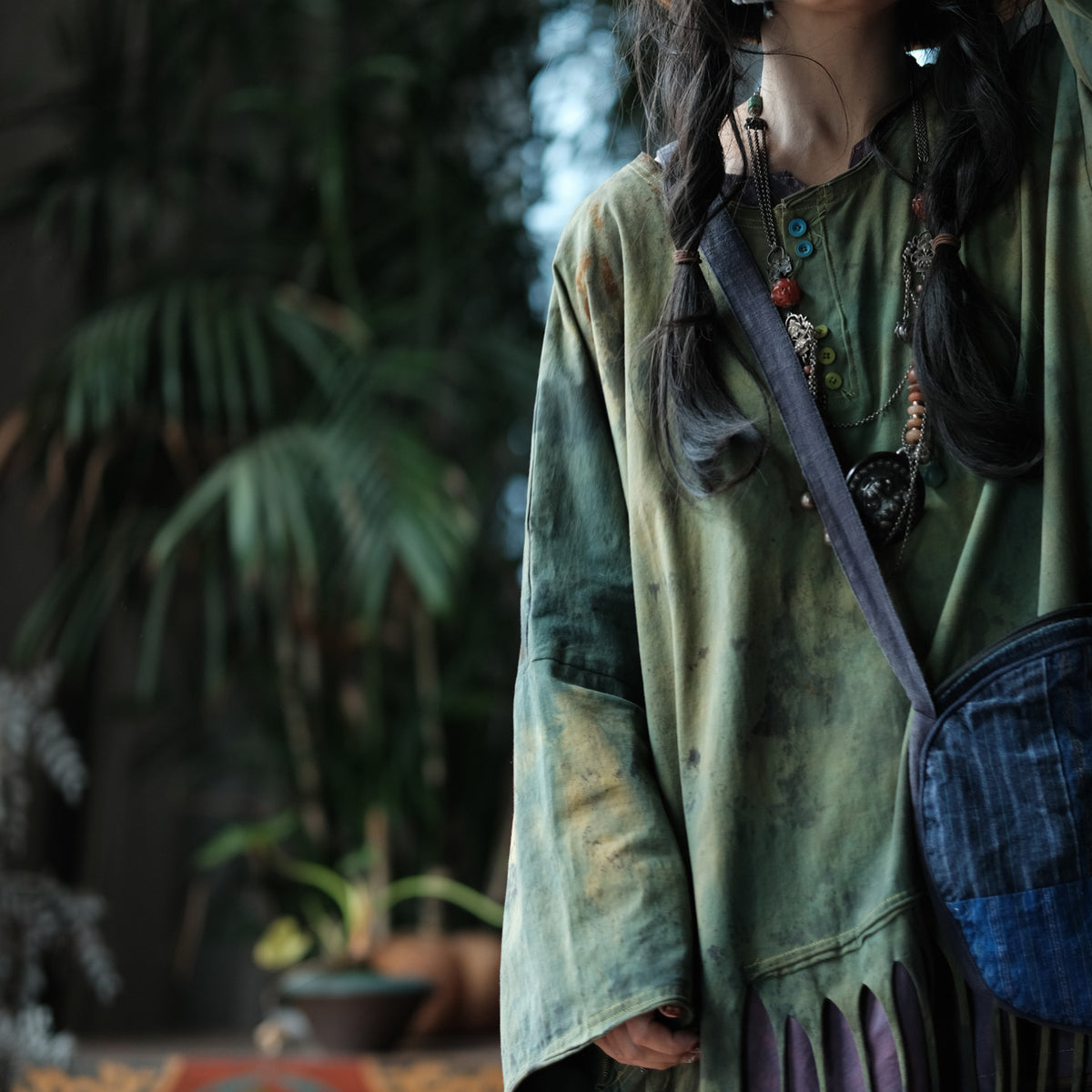 Nomad Drift Tie-Dye Cotton Tunic