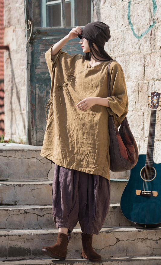 Rami Cross Blouse