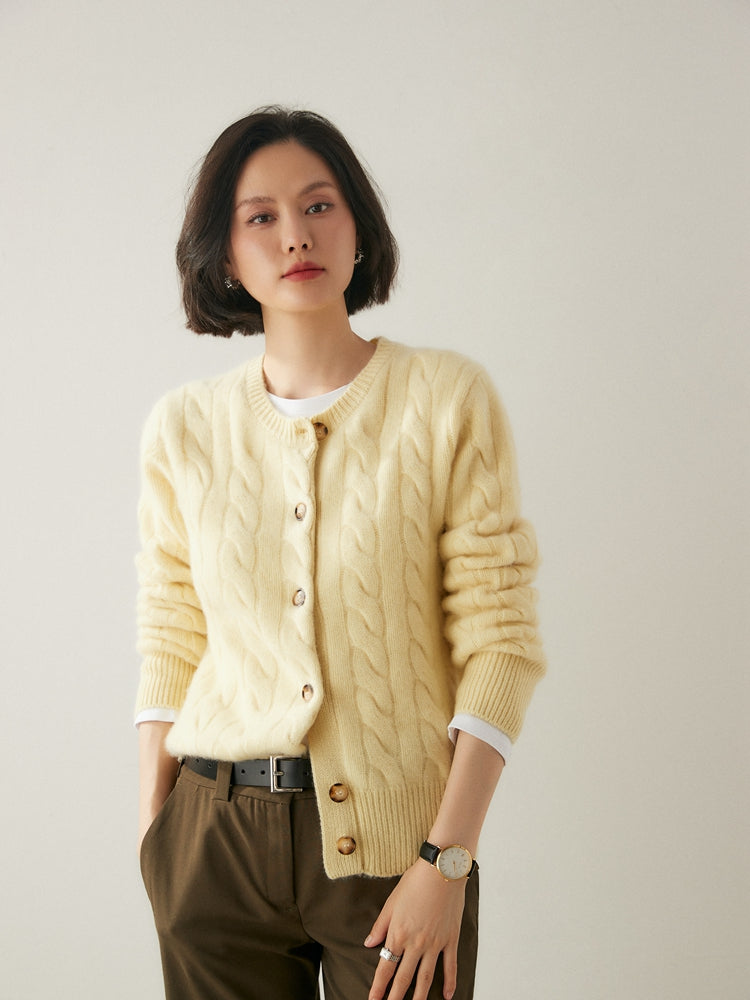 Elisa Cashmere Cardigan