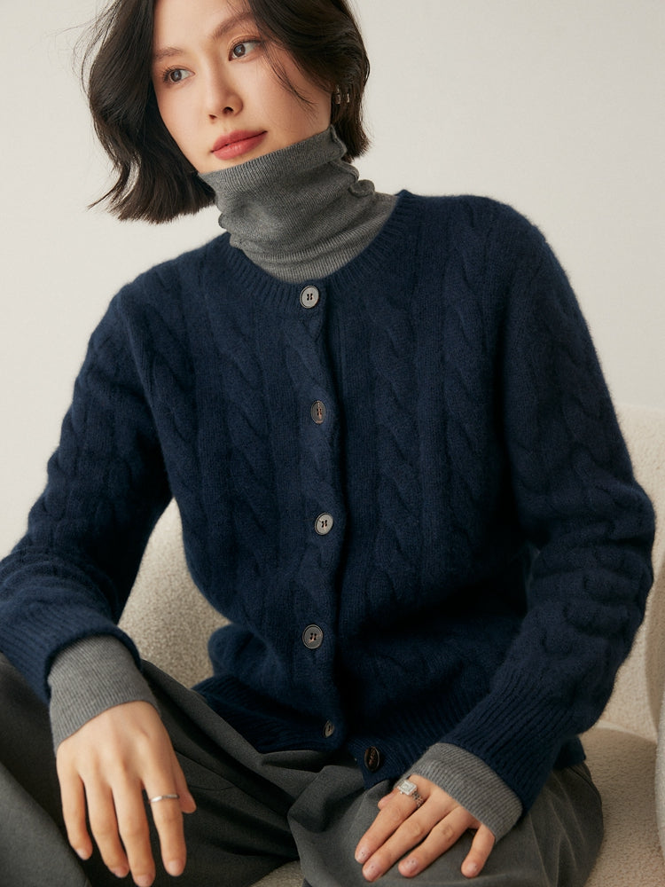 Elisa Cashmere Cardigan