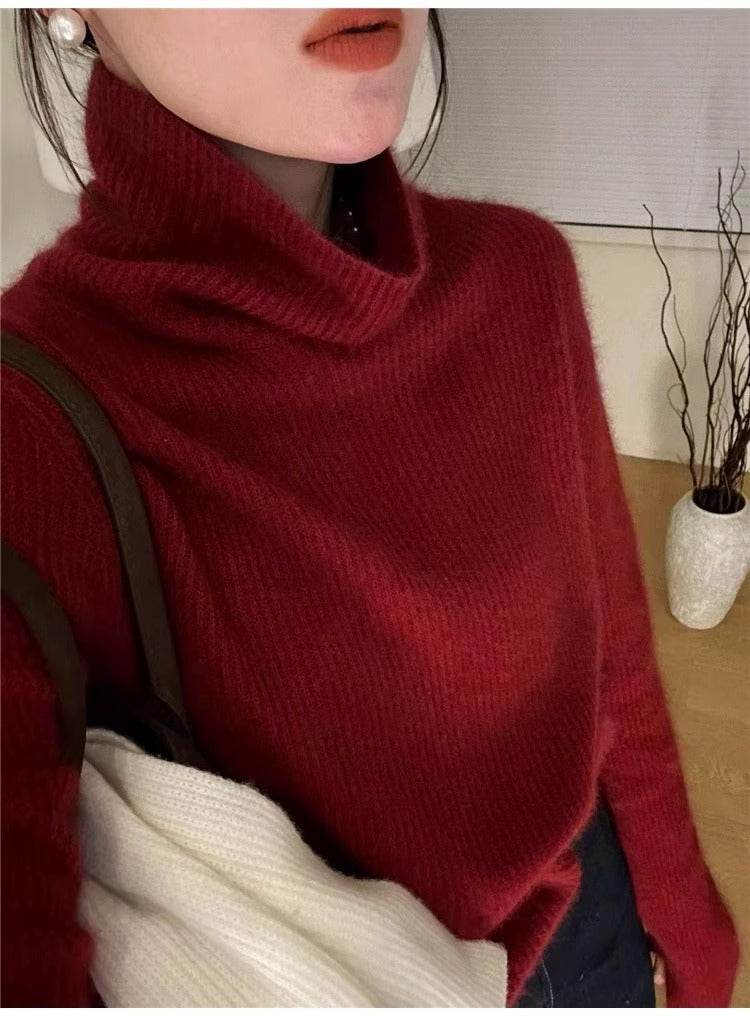 Cashmere Elegance Turtleneck Sweater