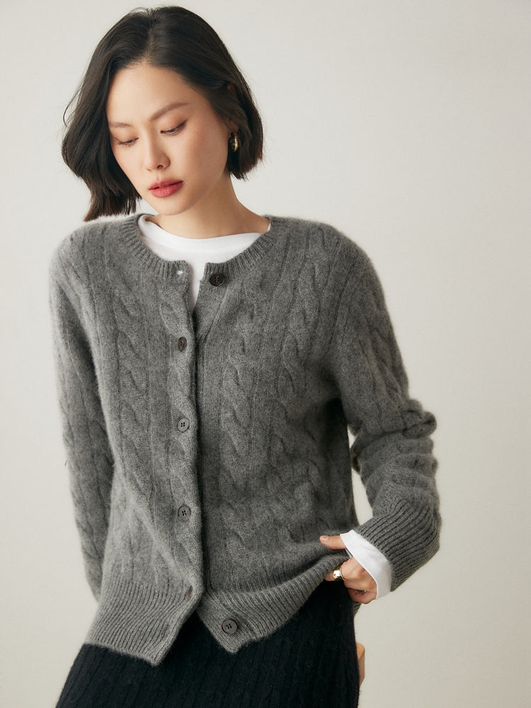 Elisa Cashmere Cardigan