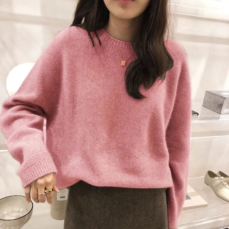 SoftWeave Cotton Knit Sweater