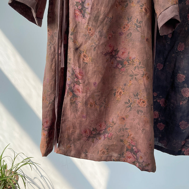 Bohemian Bloom Kimono Dress