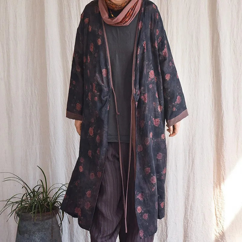 Bohemian Bloom Kimono Dress