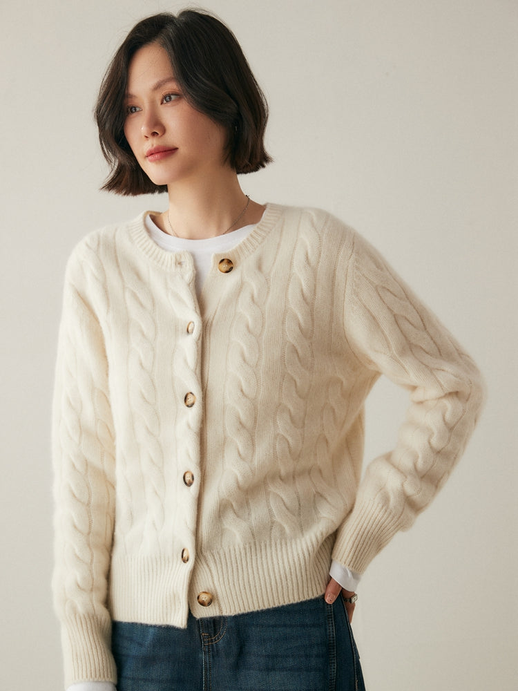 Elisa Cashmere Cardigan