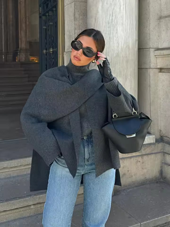 Vivian Short Cape Coat