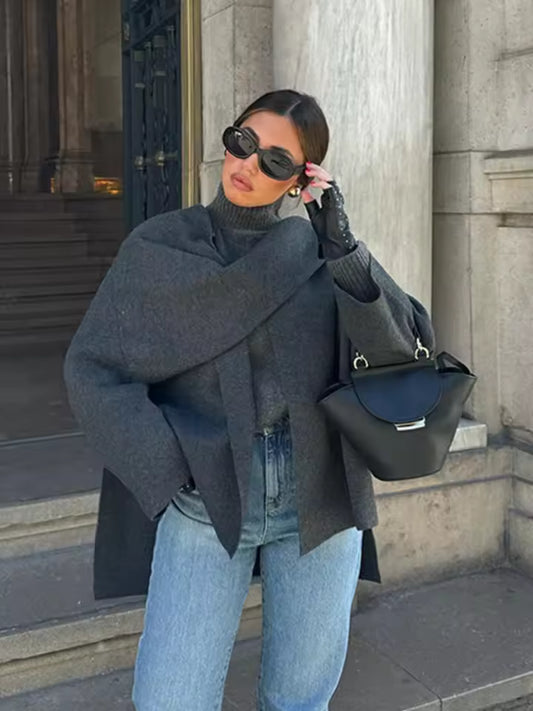 Vivian Short Cape Coat