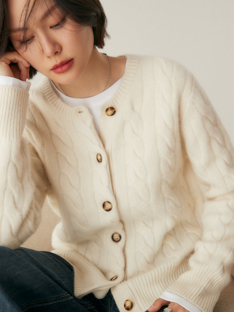 Elisa Cashmere Cardigan