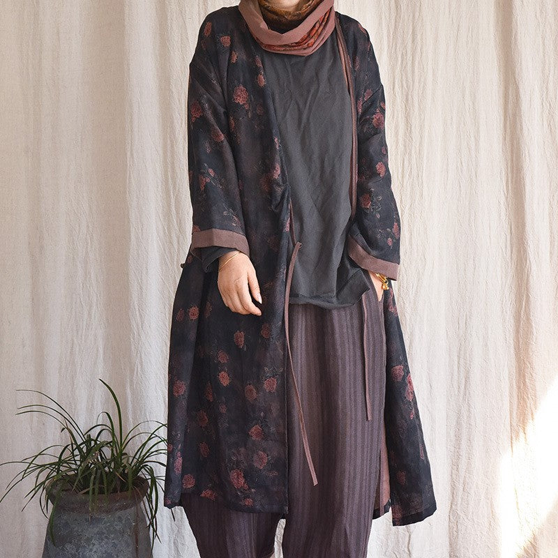 Bohemian Bloom Kimono Dress