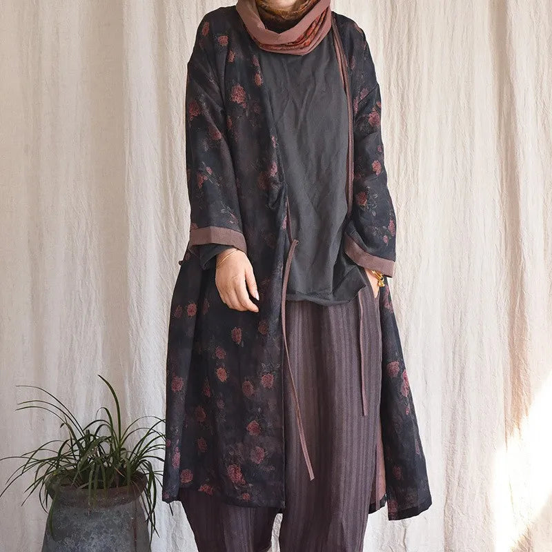 Bohemian Bloom Kimono Dress