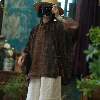 Vintage Earth Ramie Blouse