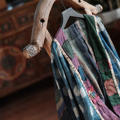 Sora Vintage Floral Ramie Kimono