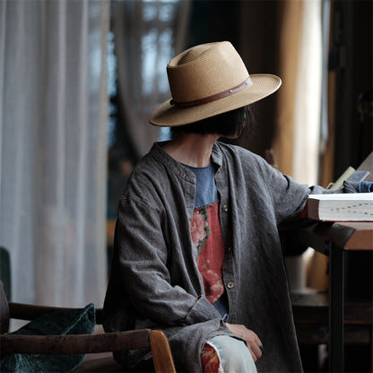 Vintage Grace Cotton Linen Coat