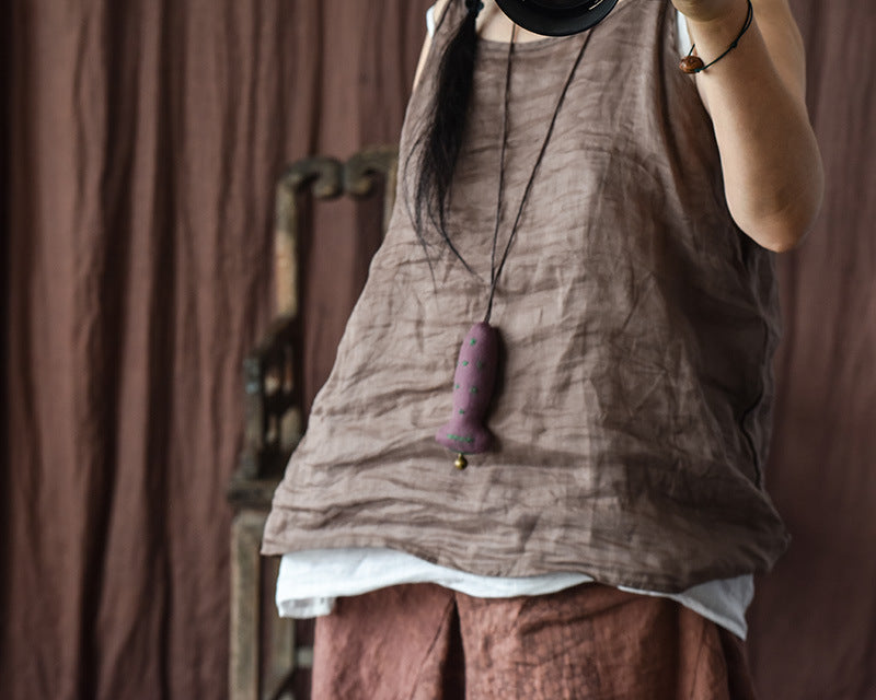 Ramie Camisol Blouse