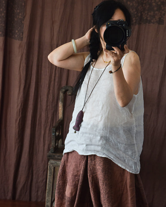 Ramie Camisol Blouse
