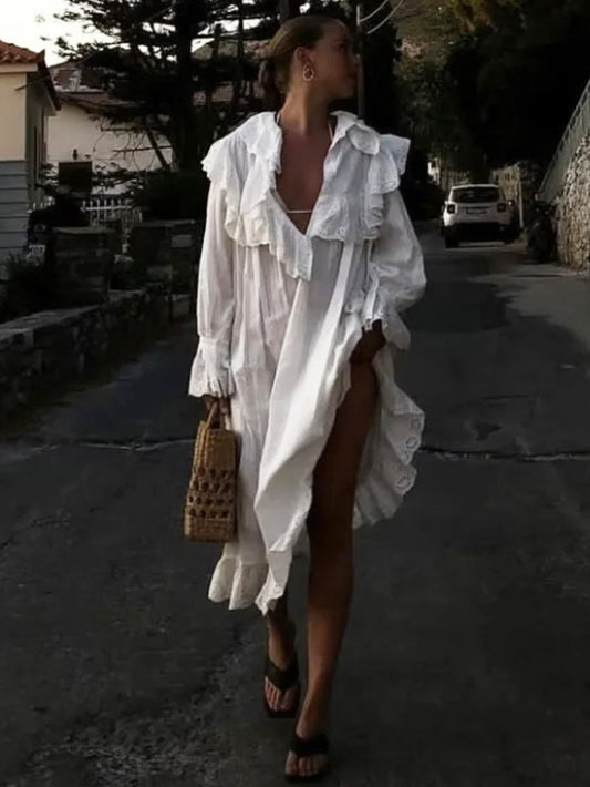 BohoLace Midi Dress