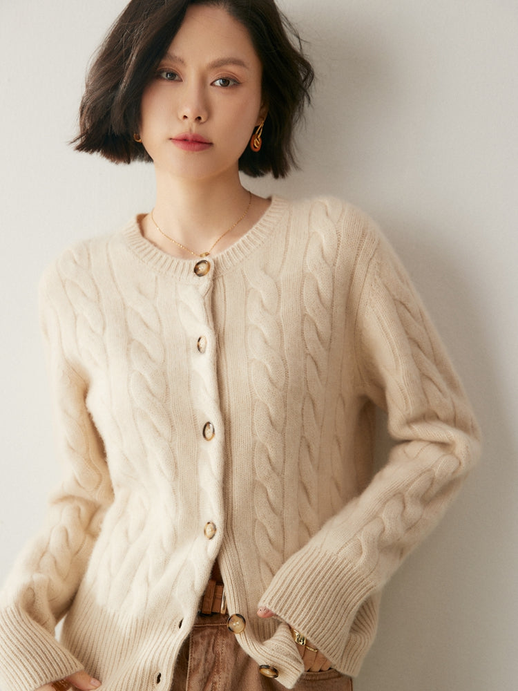 Elisa Cashmere Cardigan