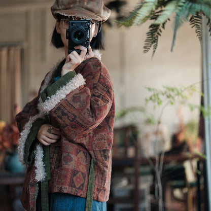 Mosaic Moss Quilted Jacket