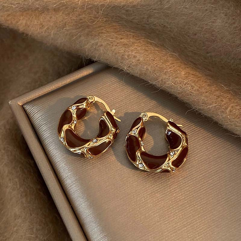 Juego de pendientes vintage Nature