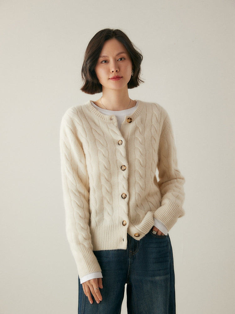 Elisa Cashmere Cardigan