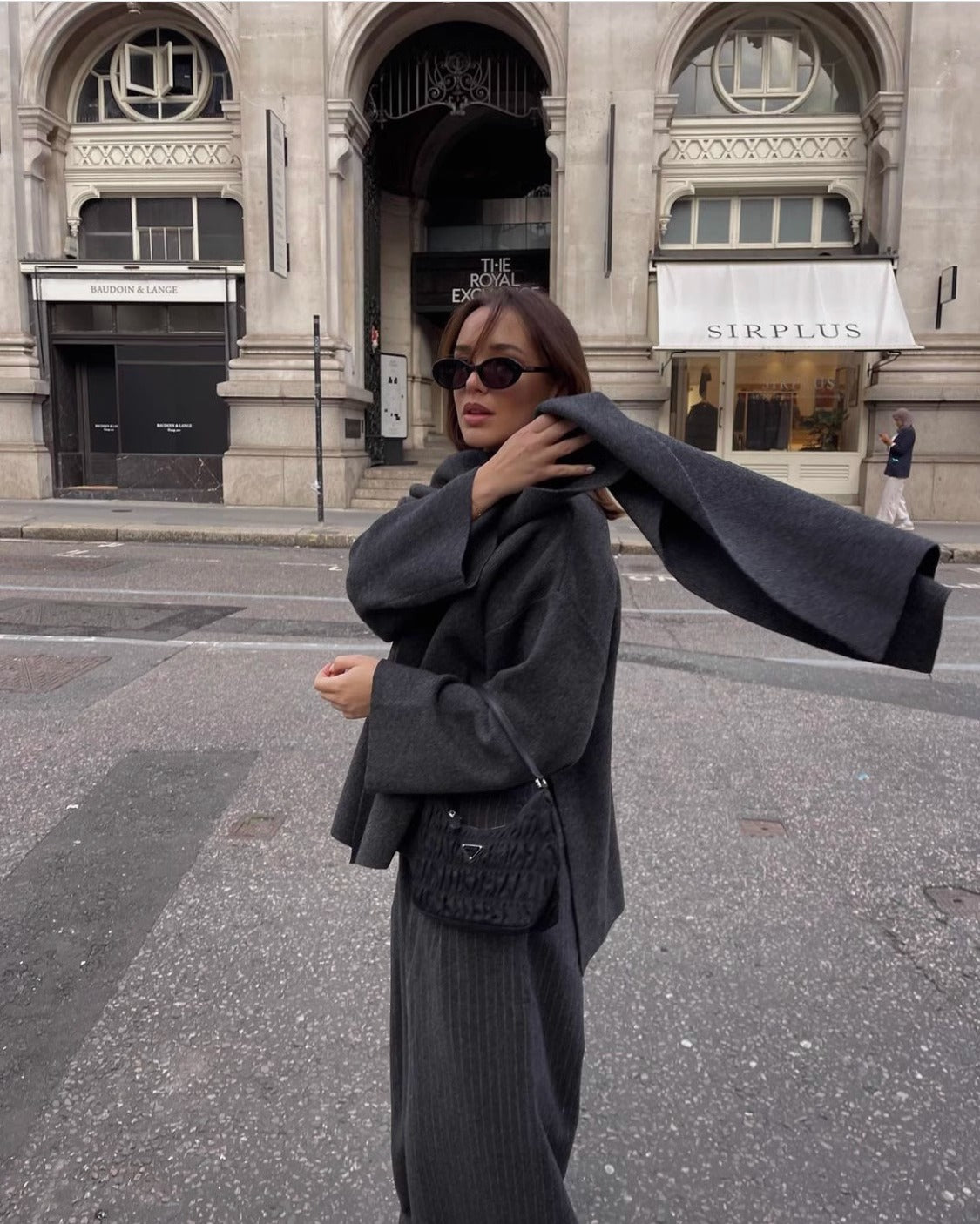 Vivian Short Cape Coat