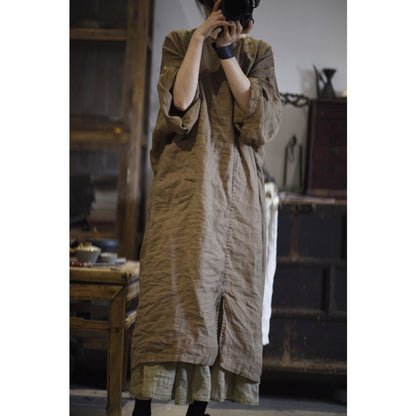 Washed Rami Oversized Tunic