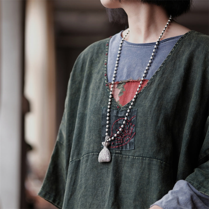 Vintage Aura Tunic Dress