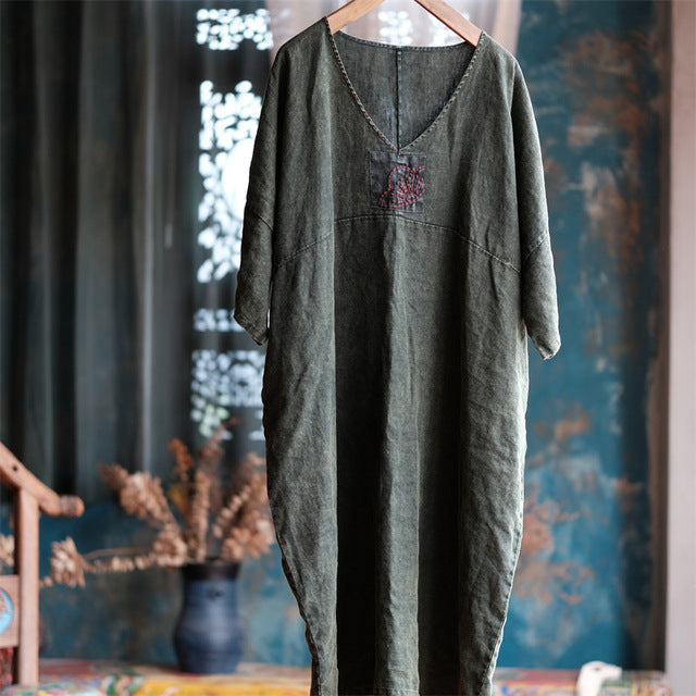 Vintage Aura Tunic Dress