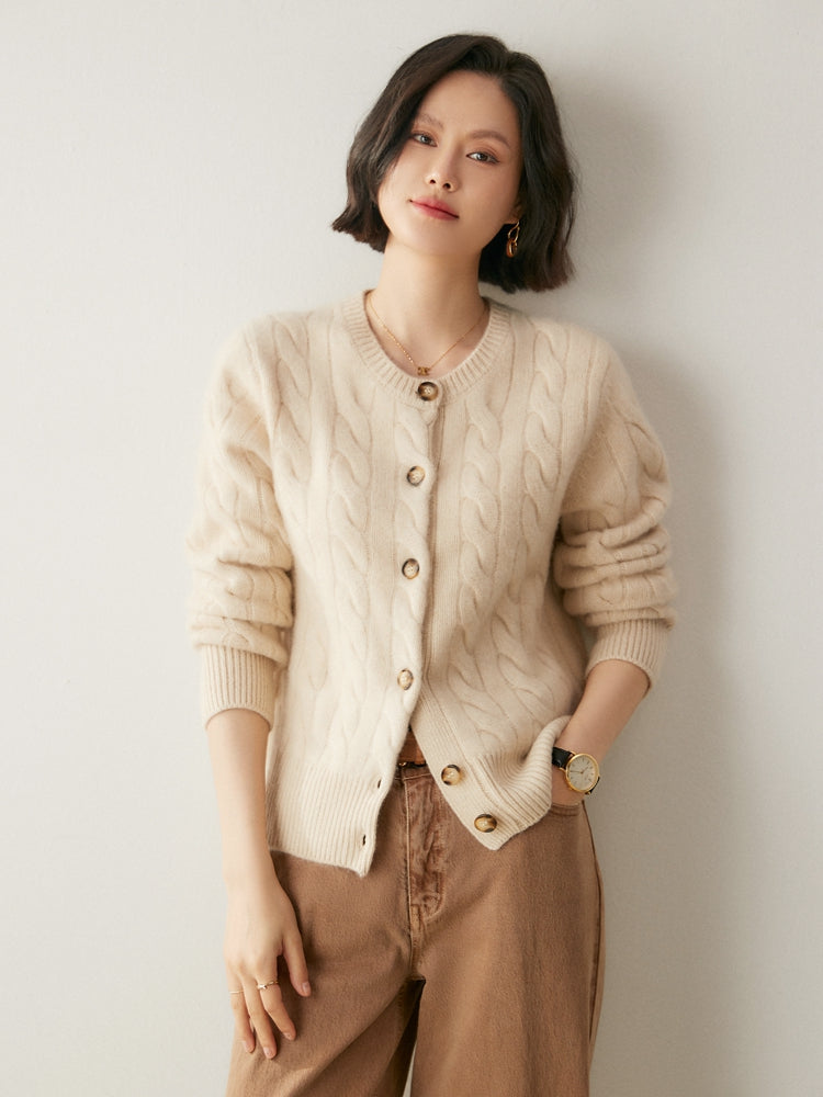 Elisa Cashmere Cardigan