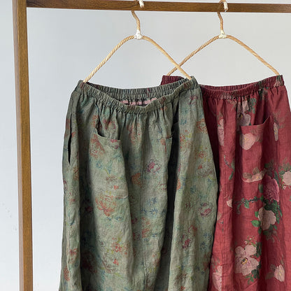 Vintage Bloom Rami Skirt