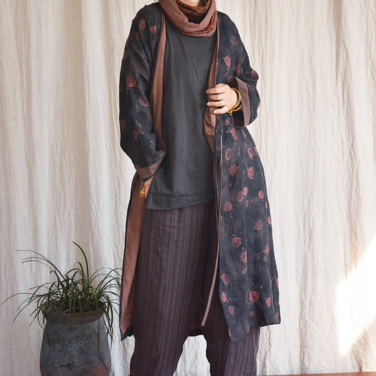 Bohemian Bloom Kimono Dress