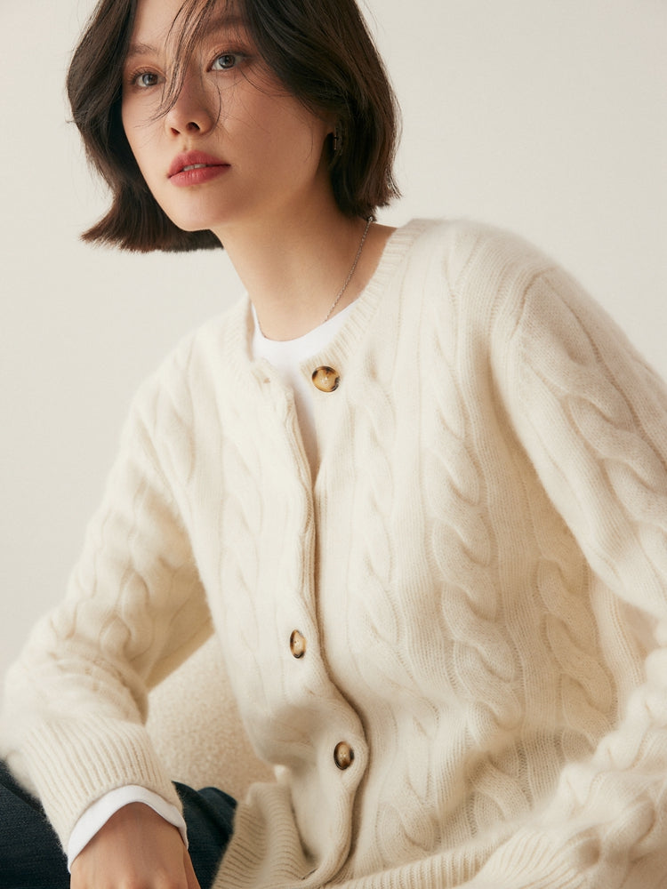 Elisa Cashmere Cardigan