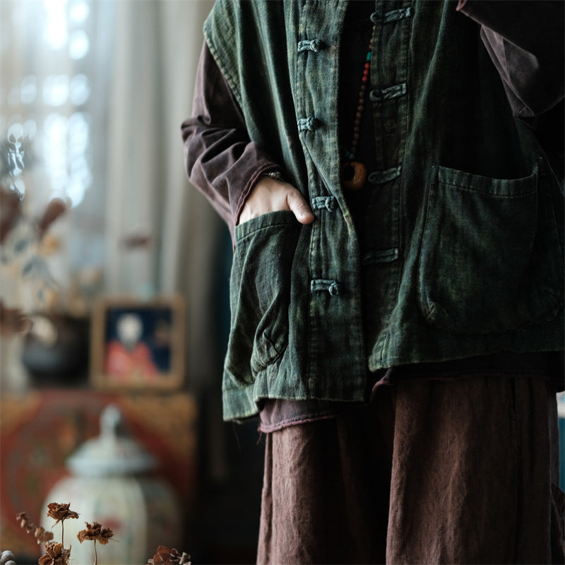 Vintage Floral Vest