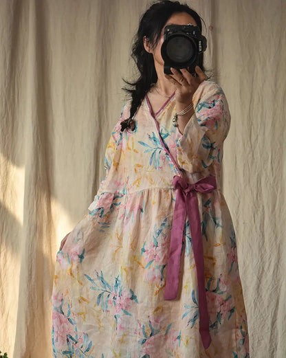 Vintage Bloom Rami Dress