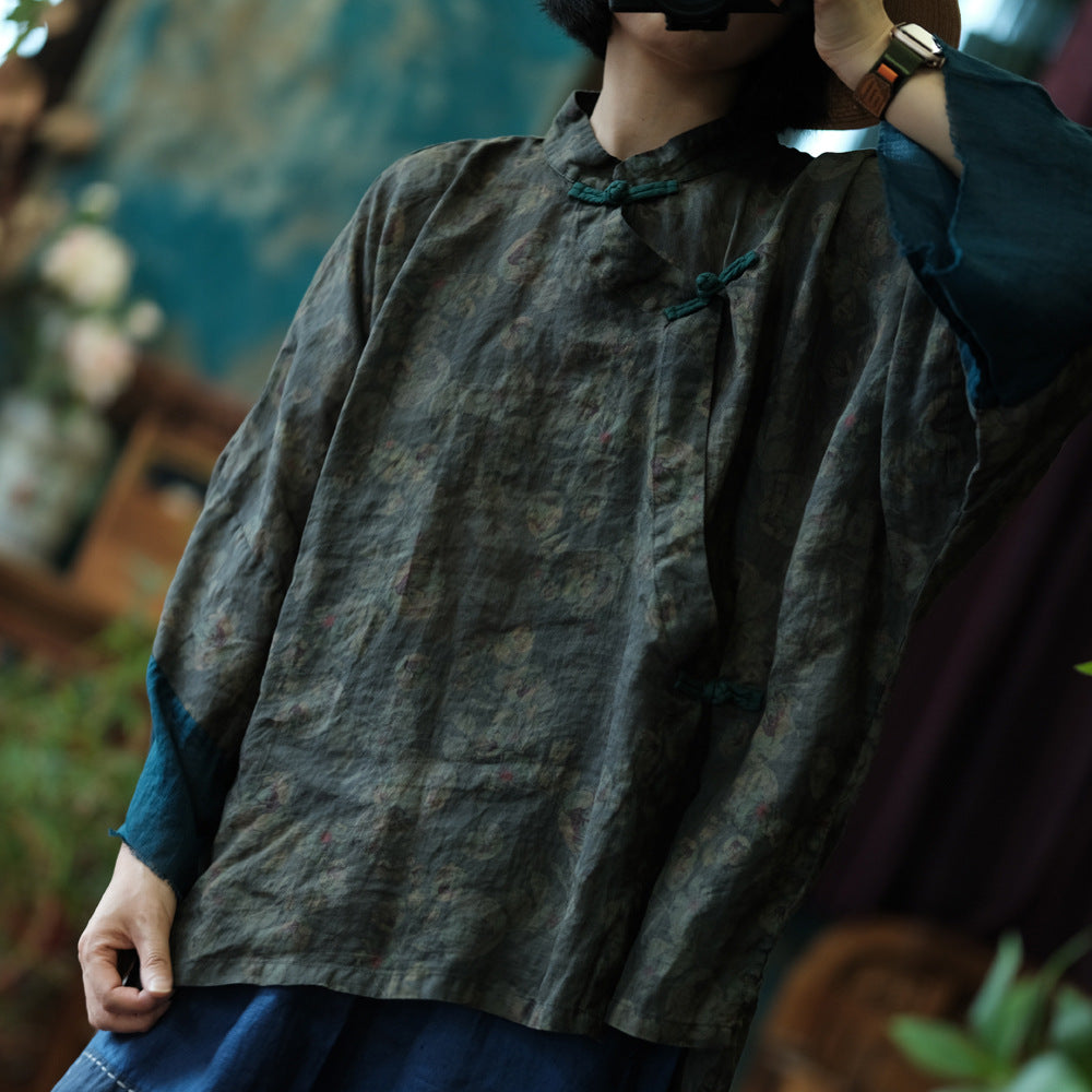 Vintage Cross Forest Blouse