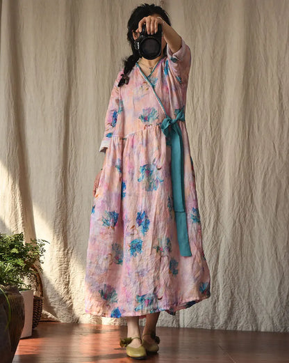 Vintage Bloom Rami Dress