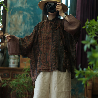 Vintage Earth Ramie Blouse