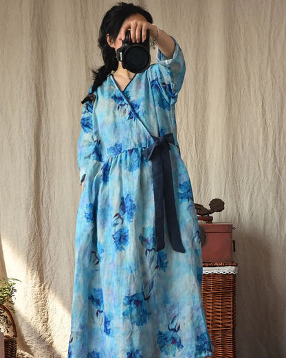 Vintage Bloom Rami Dress