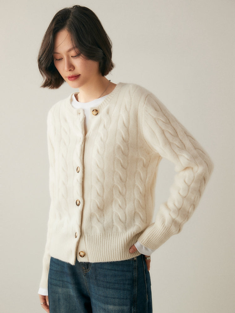 Elisa Cashmere Cardigan